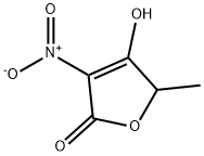 2-Pentenoic  acid,  3,4-dihydroxy-2-nitro-,  -gamma--lactone  (5CI),855457-67-9,结构式