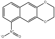 Naphtho[2,3-b]-p-dioxin,  2,3-dihydro-6-nitro-  (5CI) Structure