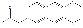 Naphtho[2,3-b]-p-dioxin,  7-acetamido-2,3-dihydro-  (5CI) Structure