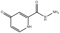 Picolinic  acid,  1,4-dihydro-4-oxo-,  hydrazide  (5CI) 结构式