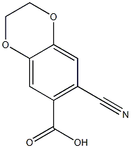 1,4-Benzodioxan-6-carboxylic  acid,  7-cyano-  (6CI)|