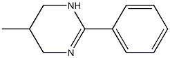 Pyrimidine, 1,4,5,6-tetrahydro-5-methyl-2-phenyl- (6CI) Structure