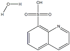 8-Quinolinesulfonic  acid,  hydrate  (6CI) Structure