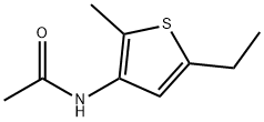 Thiophene,  3-acetamido-5-ethyl-2-methyl-  (5CI) Structure