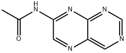 Pteridine,  7-acetamido-  (5CI) Structure