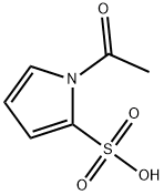 2-Pyrrolesulfonic  acid,  1-acetyl-  (5CI) 化学構造式