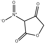 Acetoacetic  acid,  -gamma--hydroxy--alpha--nitro-,  -gamma--lactone  (4CI) 结构式