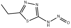 1,3,4-Thiadiazole,  2-ethyl-5-nitrosamino-  (5CI) Struktur