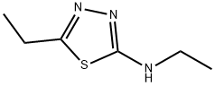 1,3,4-Thiadiazole,  2-ethyl-5-ethylamino-  (5CI) Structure
