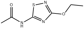 1,2,4-Thiadiazole,  5-acetamido-3-ethoxy-  (5CI) Structure