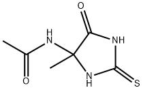 Hydantoin,  5-acetamido-5-methyl-2-thio-  (3CI),857795-88-1,结构式