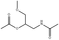 Acetamide,  N-(2-hydroxy-3-methoxypropyl)-,  acetate  (5CI),857944-93-5,结构式