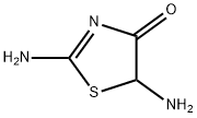 4-Thiazolidinone,  5-amino-2-imino-  (5CI) 化学構造式