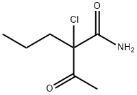 Valeramide,  2-acetyl-2-chloro-  (5CI) Structure