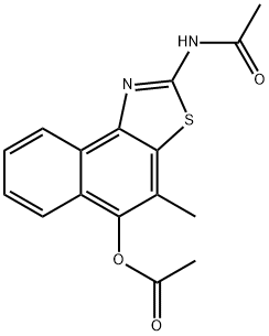 858189-69-2 Naphtho[1,2-d]thiazol-5-ol,  2-acetamido-4-methyl-,  acetate  (5CI)