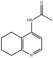 Quinoline,  4-acetamido-5,6,7,8-tetrahydro-  (5CI) 结构式