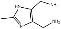 Imidazole,  4,5-bis(aminomethyl)-2-methyl-  (4CI) Structure