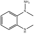 Hydrazine,  1-methyl-1-(o-methylaminophenyl)-  (4CI) Structure