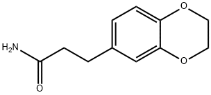 1,4-Benzodioxan-6-propionamide  (5CI) Struktur