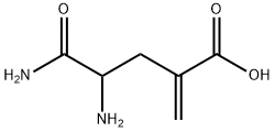 Glutaramic  acid,  4-amino-2-methylene-  (5CI) 结构式