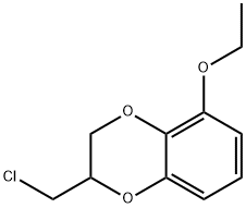 1,4-Benzodioxan,  2-(chloromethyl)-5-ethoxy-  (3CI) 结构式
