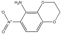 1,4-Benzodioxan-5-amine,  6-nitro-  (5CI),860690-60-4,结构式