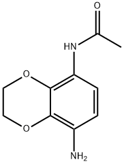 1,4-Benzodioxan-5-amine,  8-acetamido-  (5CI) Structure