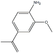 o-Anisidine,  4-isopropenyl-  (3CI) Structure