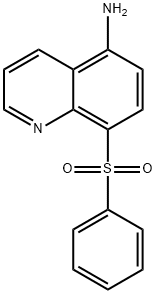 Quinoline,  5-amino-8-(phenylsulfonyl)-  (4CI)|