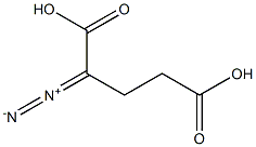 Glutaric  acid,  -alpha--diazo-  (2CI) Structure