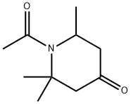 4-Piperidone,  1-acetyl-2,2,6-trimethyl-  (2CI) 化学構造式