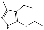 Pyrazole,  5-ethoxy-4-ethyl-3-methyl-  (2CI),861382-25-4,结构式