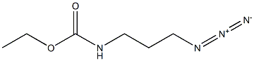 Carbamic  acid,  (-gamma--triazopropyl)-,  ethyl  ester  (1CI) Structure
