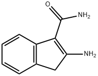 3-Indenecarboxamide,  2-amino-  (1CI) 化学構造式