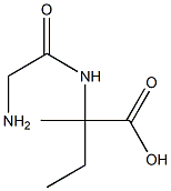 Butyric  acid,  -alpha--(glycylamino)--alpha--methyl-  (1CI) Structure