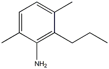 2,5-Xylidine,  6-propyl-  (2CI),861615-85-2,结构式