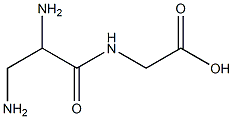 Glycine,  N-(2,3-diaminopropionyl)-  (5CI) Structure