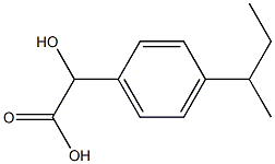Mandelic acid, p-sec-butyl- (4CI),873381-42-1,结构式