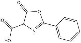 2-Oxazoline-4-carboxylic  acid,  5-oxo-2-phenyl-  (5CI) Structure