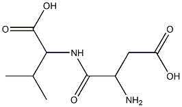 Succinamic  acid,  3-amino-N-(1-carboxy-2-methylpropyl)-  (5CI) Structure