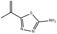 1,3,4-Thiadiazole,  2-amino-5-isopropenyl-  (5CI) 结构式