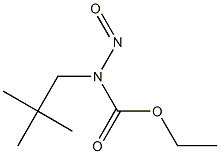 Carbamic  acid,  neopentylnitroso-,  ethyl  ester  (5CI) Structure