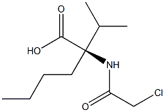 Norleucine,  N-chloroacetyl-2-isopropyl-  (5CI),880765-84-4,结构式