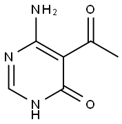 Ketone, 4-amino-6-hydroxy-5-pyrimidinyl methyl (7CI)|