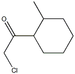 Ketone, chloromethyl 2-methylcyclohexyl (7CI) Structure