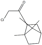 Ketone, 2-bornyl chloromethyl (7CI) 结构式