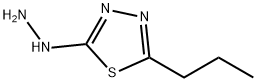 1,3,4-Thiadiazole,  2-hydrazino-5-propyl-  (6CI),98070-05-4,结构式