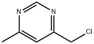 4-甲基-6-氯甲基嘧啶, 98198-62-0, 结构式