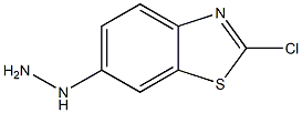Benzothiazole, 2-chloro-6-hydrazino- (6CI) 结构式