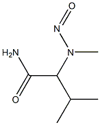 Butyramide,  3-methyl-2-(methylnitrosamino)-  (6CI) Structure